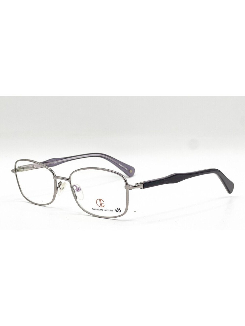 Classique Eye Essentials Sec124 C3 Silver Authentic Eyeglasses 53-17-135